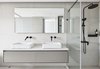 Bathroom Photo 19 of Blackened Wood Apartment modern home