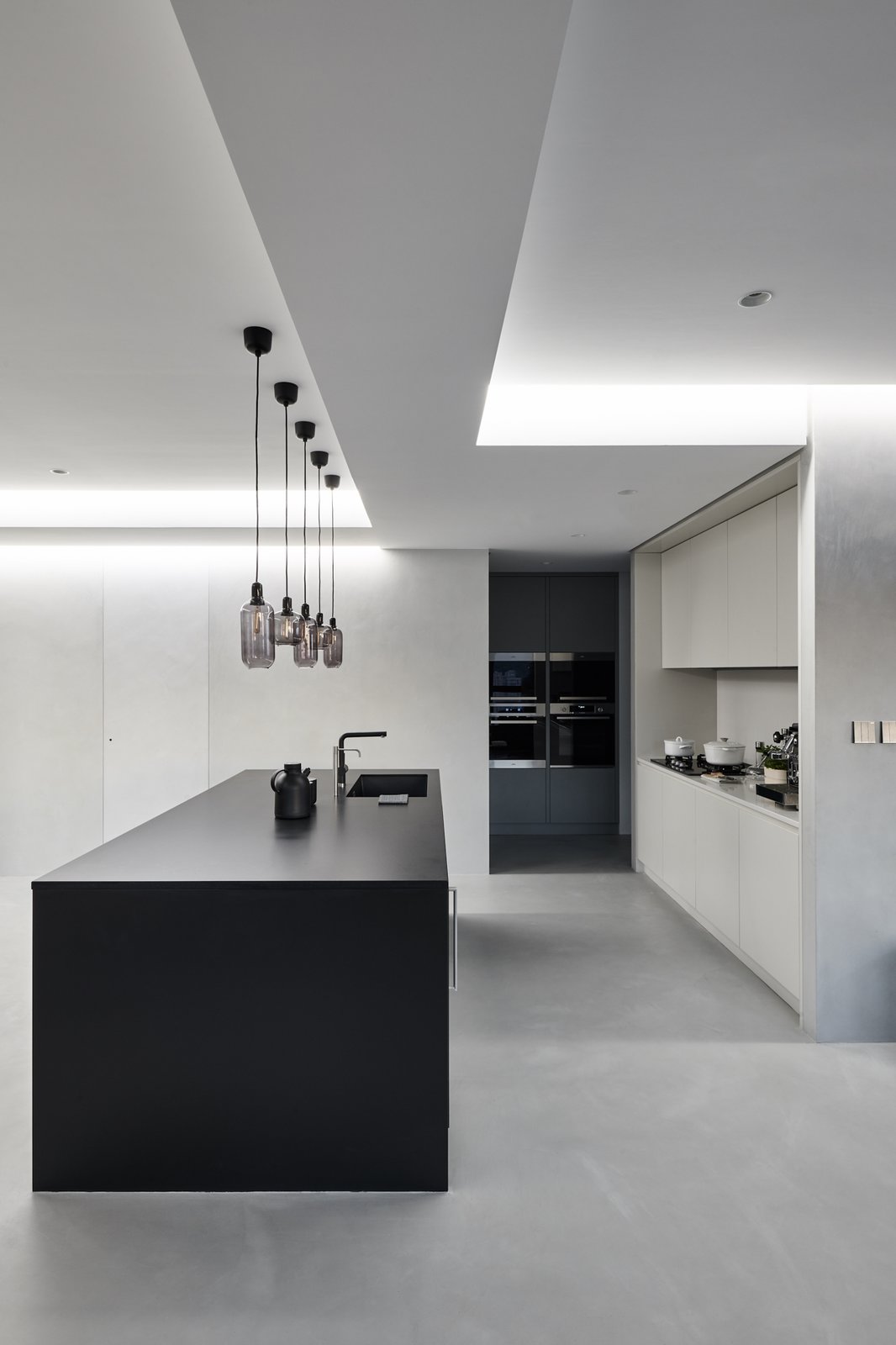 Kitchen Photo 22 of Blackened Wood Apartment modern home