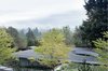Piercing the center of this single volume, is a faceted exterior glass courtyard. Photo 6 of The Courtyard House modern home