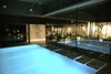 Calm and private sauna and pool area with view to the atrium Photo 4 of Karhusaari modern home