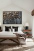 Modern home with Bedroom, Bed, Bench, and Night Stands. Master Bedroom. Interior design by Carrington Hill Designs. Photo 4 of Atherton Home Design Makeover