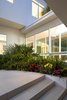 Modern home with Outdoor, Flowers, Back Yard, and Gardens. Bridging the living and bedroom areas of the home. Photo 7 of Contemporary Eichler Offspring