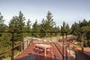 Modern home with Exterior and House Building Type. View from the upper terrace. Photo 13 of Skyline to the Sea House