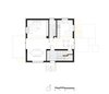 Modern home with Wood Tread, Garden, Decking Patio, Porch, Deck, Wood Patio, Porch, Deck, Wood Fences, Wall, Table, Chair, Pendant Lighting, Cement Tile Floor, Sofa, Bookcase, Accent Lighting, Carpet Floor, and Kitchen. ground floor plan Photo of Haus Mai