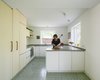 Modern home with Kitchen and Cement Tile Floor. kitchen Photo 15 of Haus Mai
