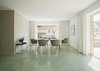 Modern home with Dining Room, Chair, Table, Pendant Lighting, and Cement Tile Floor. dining table Photo 12 of Haus Mai