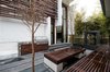 Another view of the patio but with the fountain in the background Photo 17 of The Floating House modern home