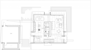 The architectural drawings of the house, this is the first floor and below is the second Photo 19 of The Floating House modern home