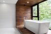 Bathroom at Rue de l'Anse residence - PARKA Architecture & Design - Quebec city, Canada Photo 6 of Rue de l'Anse residence modern home