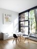 Modern home with Chair, Medium Hardwood Floor, Light Hardwood Floor, and Living Room. Kids room - Rue de l'Espéranto residence - Guillaume Sasseville & PARKA - Architecture & Design Photo 15 of Rue de l'Espéranto residence