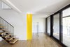 Modern home with Wood Tread, Metal Tread, and Metal Railing. Ground floor - Rue de l'Espéranto residence - Guillaume Sasseville & PARKA - Architecture & Design Photo 13 of Rue de l'Espéranto residence