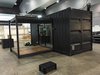 The SMALLisSMART Tiny House being set up at a building expo in Australia Photo of The Tiny house modern home