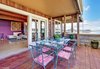 French Doors Open to Large Wrap Around Deck Photo 3 of Idyllic Lopez Island Bayfront Home modern home