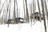 Winter Exterior Shot Photo 12 of SHAK Cottages modern home