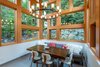 Modern home with Dining Room, Table, Chair, Pendant Lighting, and Ceiling Lighting. Eating nook/Dining room Photo 5 of Whistler Residence