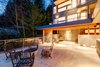 Modern home with Outdoor, Large Patio, Porch, Deck, Trees, Hardscapes, Concrete Patio, Porch, Deck, Stone Patio, Porch, Deck, Front Yard, and Rooftop. Front Patio Photo 10 of Whistler Residence