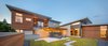 The green roof courtyard Photo of Evergreen Pointe House modern home