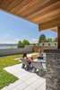 The courtyard to the view Photo 5 of Evergreen Pointe House modern home