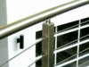 Exterior detail stainless steel railing Photo 18 of Florida Home modern home