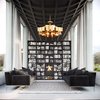Modern home with Living Room, Pendant Lighting, Accent Lighting, Sofa, Concrete Floor, Wood Burning Fireplace, and Standard Layout Fireplace. Living Room Photo 3 of Infinity House