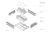 Exploded Construction Axonometric Photo 6 of River House modern home