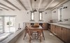 Modern home with Dining Room, Chair, Table, Pendant Lighting, and Concrete Floor. Kitchen area Photo 10 of ROCKSPLIT house