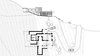 West elevation & gorund floor plan Photo 5 of ROCKSPLIT house modern home
