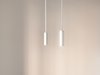 Modern home with Kitchen, Pendant Lighting, and Ceiling Lighting. All Lighting made by Cometa Architects Photo 16 of LIGHTSLICE apartment