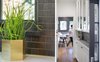 Side view of butler's pantry shows pocket door and view into kitchen proper Photo 3 of Grant Park Dutchie modern home