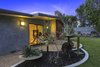 Master Bedroom Patio Photo 4 of The Pinstripe House - Mid-Century Modern Minimalism. Available for $7,750,000 modern home