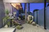 Entry Garden Photo 12 of The Pinstripe House - Mid-Century Modern Minimalism. Available for $7,750,000 modern home