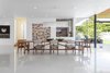 Dining Room & Wet Bar Photo 15 of The Pinstripe House - Mid-Century Modern Minimalism. Available for $7,750,000 modern home