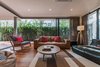 Modern home with Living Room, Sofa, Chair, Bench, Floor Lighting, and Pendant Lighting. Family room Photo 9 of Y house
