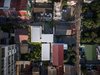 Y house on Arial view Photo of Y house modern home