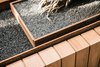 Sunken bonsai planter detail Photo 12 of T House modern home