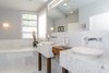 Marble Surround Master Bathroom Photo 5 of Gorgeous Modern Architectural Dream Home in Highland Park, Birmingham, Alabama: For sale $512,500 modern home