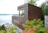 Modern home with Exterior and Metal Roof Material. Guest House on a Lake in Mercer Island, Washington Photo 2 of Guest House on a Lake