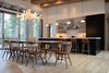 Dining Area and Kitchen, Martis Camp Residence by Jill Dudensing Lifestyle + Design Photo 6 of Martis Camp Family Home by Jill Dudensing Lifestyle + Design modern home