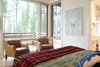 View From Master Bedroom 2 with Art by Micah Crandall-Bear, Martis Camp Residence by Jill Dudensing Lifestyle + Design Photo 10 of Martis Camp Family Home by Jill Dudensing Lifestyle + Design modern home