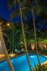Feature corten-steel wall adds drama and a great focal point at the end of the pool. Photo 16 of Von Phister modern home