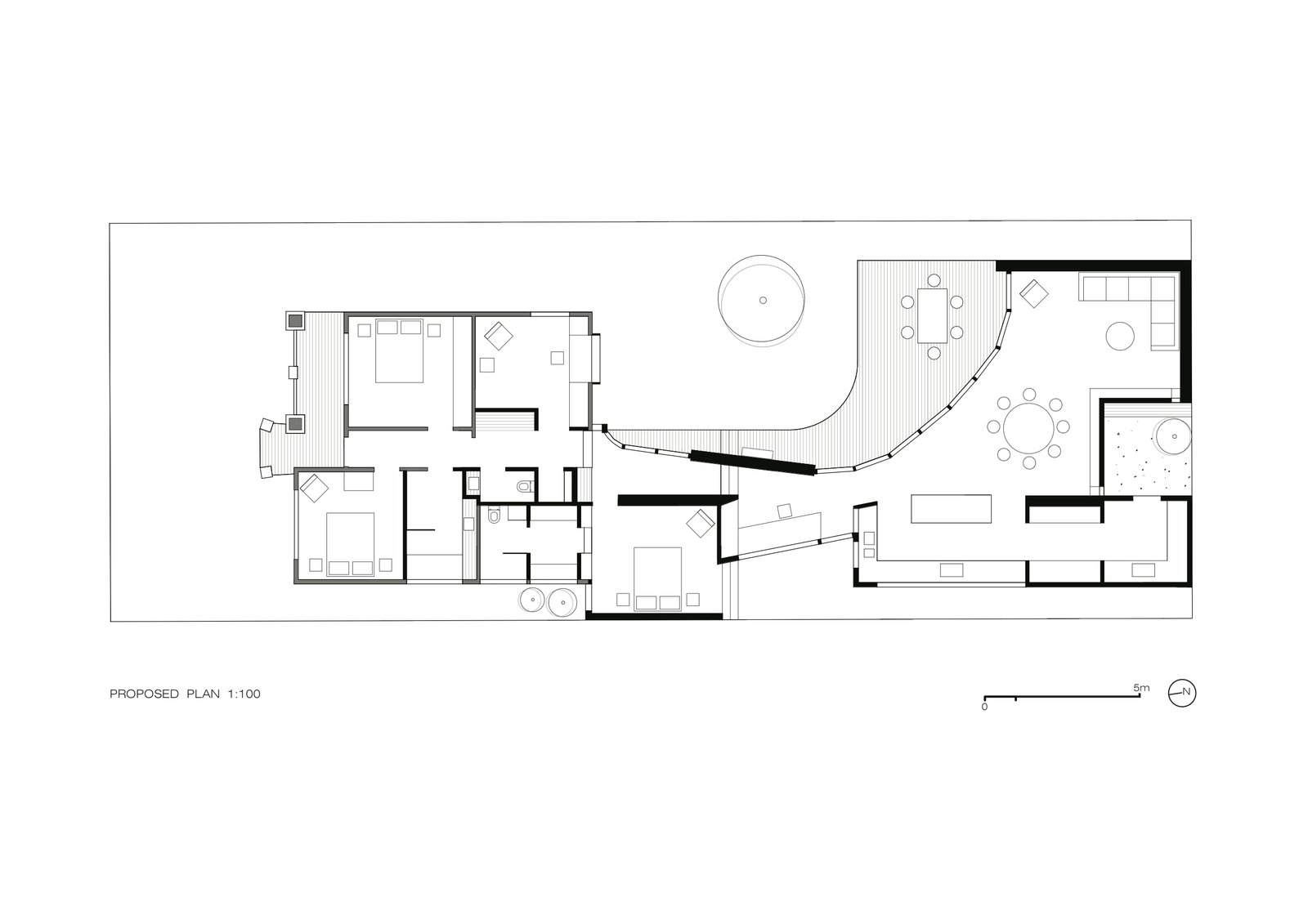 Photo 16 of 16 in A Curving Rammed Earth Addition Expands a Family ...