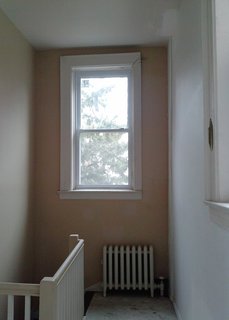 Before: "The rear extension previously had only a dumb waiter and servant staircase from the original kitchen to the formal dining room, and served no other purpose than circulation," says Urban Pioneering. 