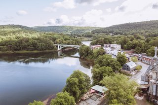 "The Catskills is such a special place to visit because of its incredible natural beauty, the clear, crisp waters of the Delaware River, and how serene and calm it is no matter where you visit here," says Ruffalo. 