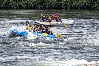 "On hot summer days the family and I head down to Skinner’s Falls, just south of Cochecton, New York, on the Delaware River to drop our paddle boards in for a gentle cruise around, followed by picnics on the rocks along the river’s edge," says Ruffalo. "Guests can rent kayaks from Lander’s to make a daylong trip out of it."