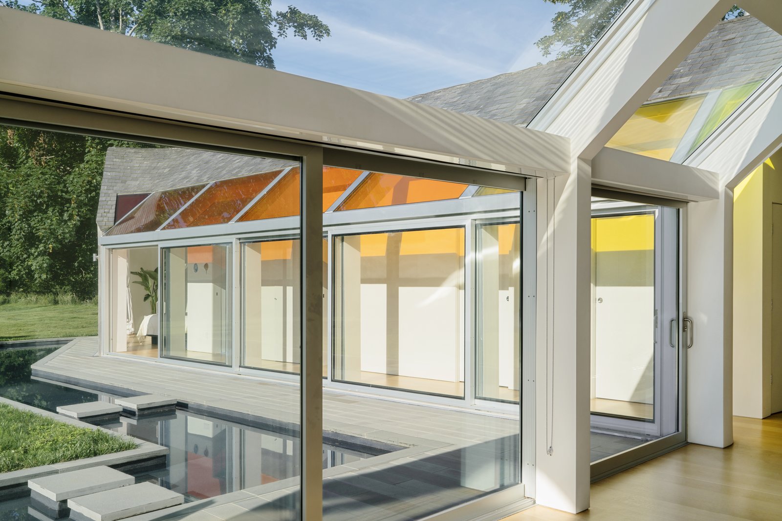 Photo 9 of 18 in Colored Skylights Help Tell Time in This Curvaceous ...