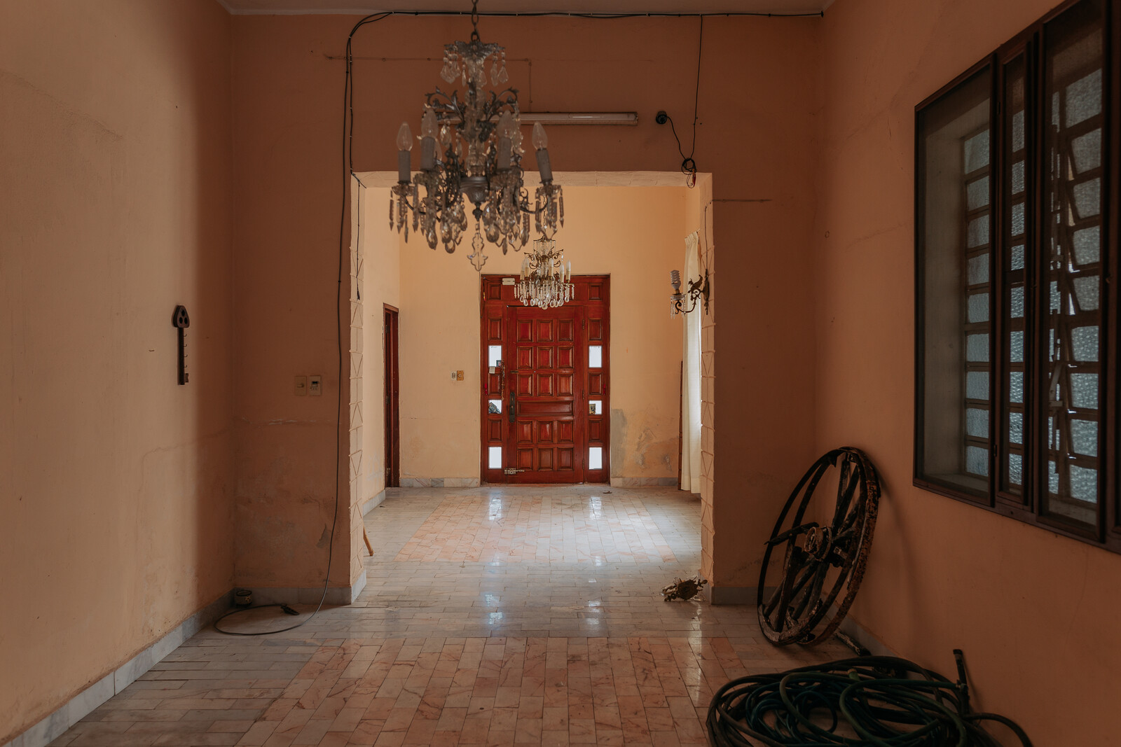 Before: The firm removed walls and widened doorways to create a more open floorplan.