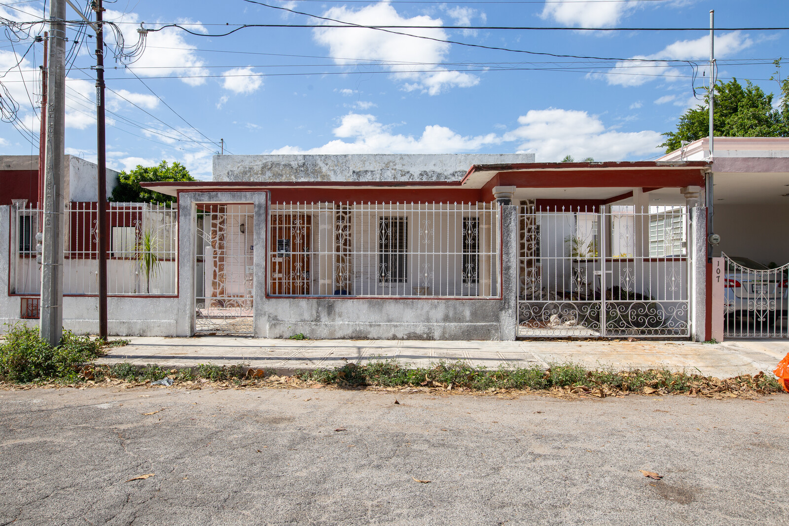 Before: Catherine Schneider's house in Merida, Mexico was built in 1928 as part of a public works initiative to provide housing for the working class.