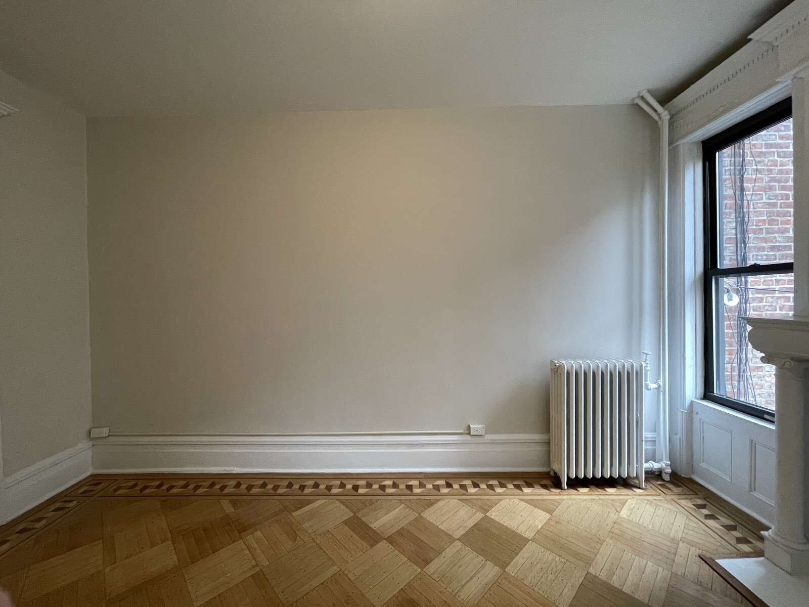 Before: This was previously a bedroom for the former apartment.