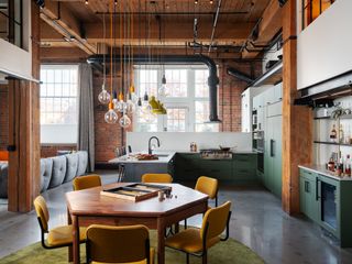 Before & After: How Two Brothers Turned a Cavernous Candy Factory Loft Into a Sweet Pad
