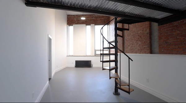 Before: Mariano removed the wall to create a bigger living room at the rear of the apartment.